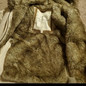 Abercrombie & Fitch jacket with fur